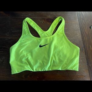 Neon Nike Sports Bra